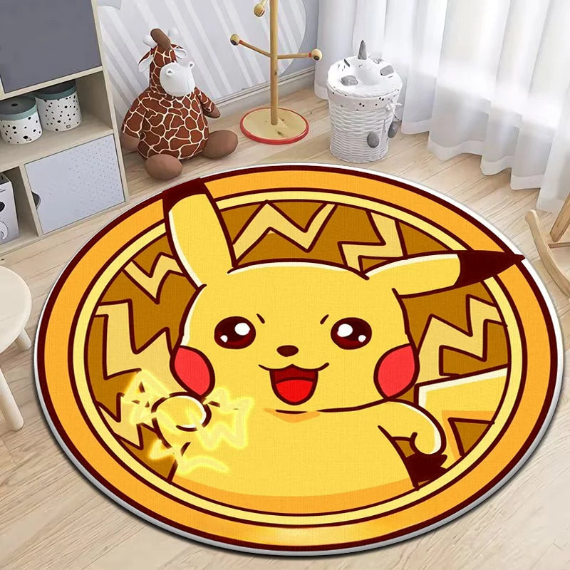 Poke Round Rug