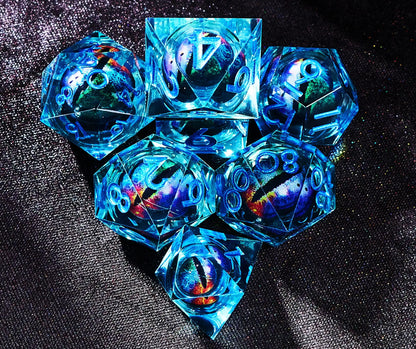 7Pcs Polyhedral Dice Set