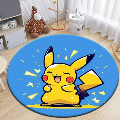 Poke Round Rug