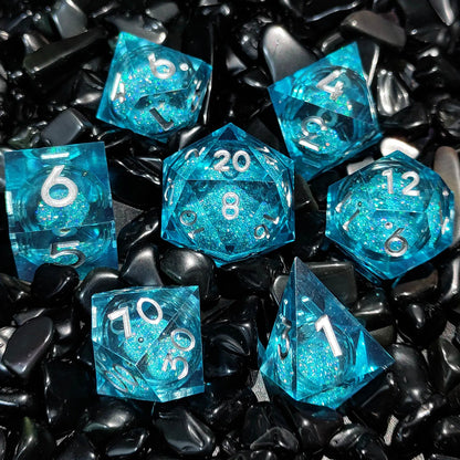 7Pcs Polyhedral Dice Set