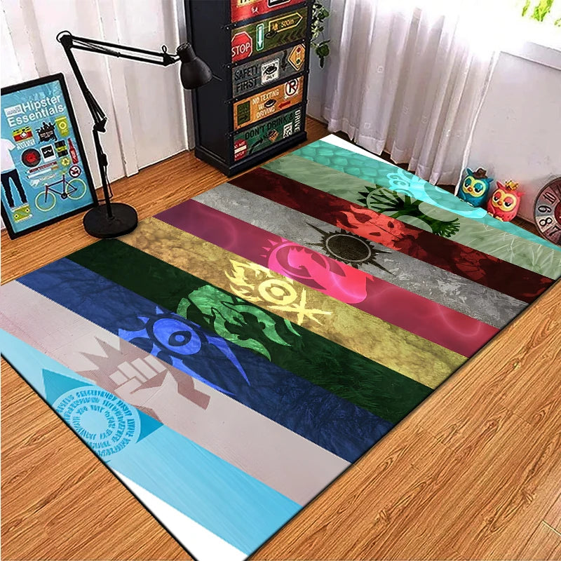 15 Size Gamer MTG Pattern Rug