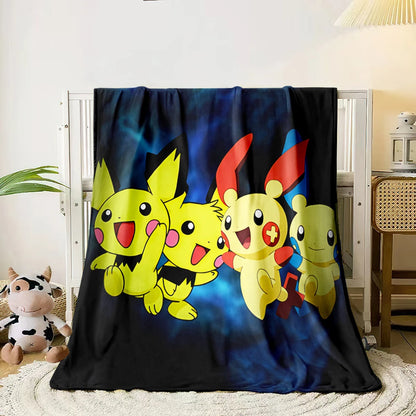 Poke Blanket/ Throw Flannel