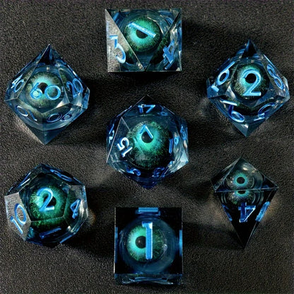 7Pcs Polyhedral Dice Set