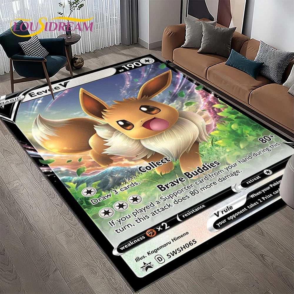 Poke Card Rug