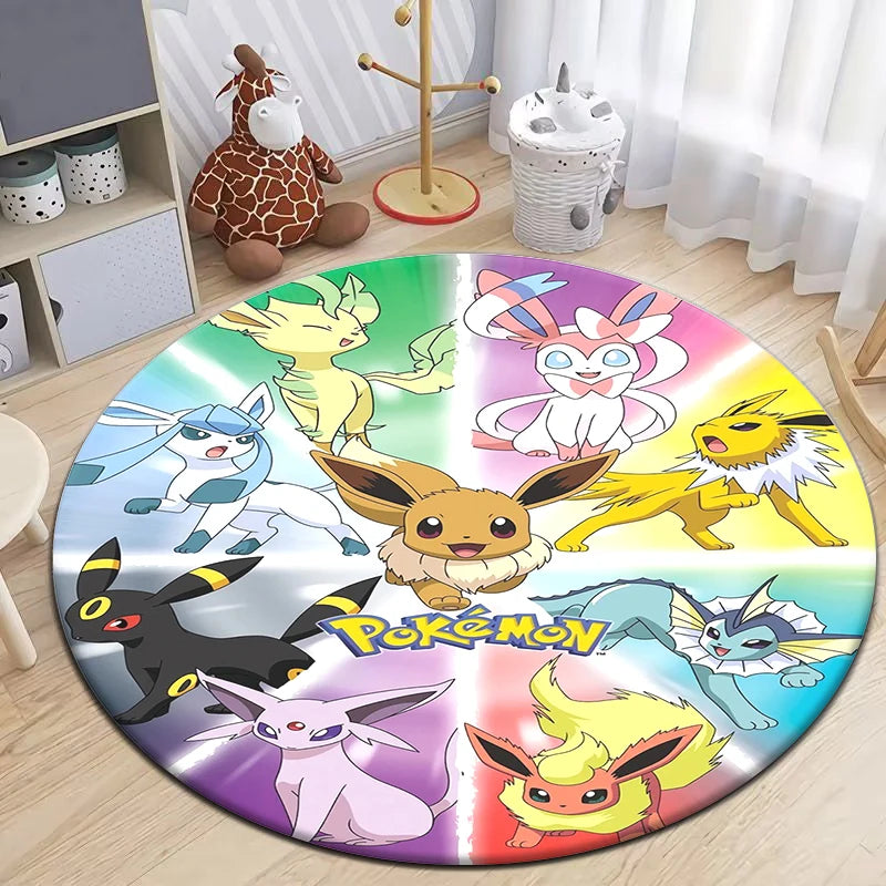 Poke Round Rug