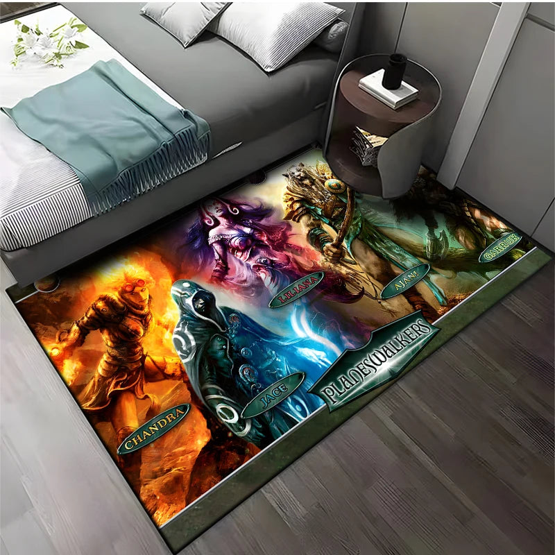 15 Size Gamer MTG Pattern Rug