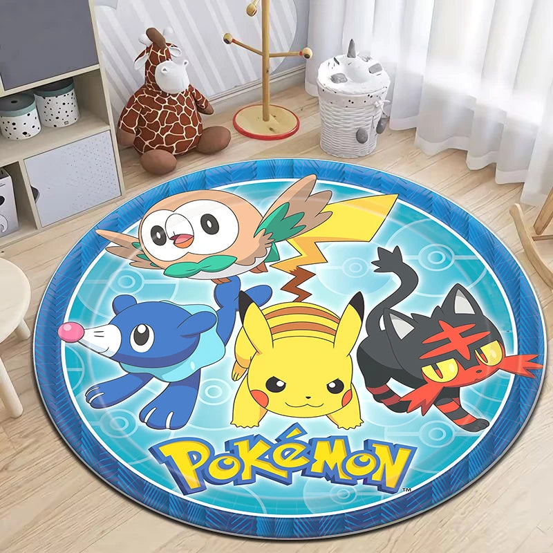 Poke Round Rug