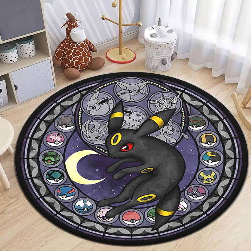 Poke Round Rug