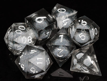 7Pcs Polyhedral Dice Set