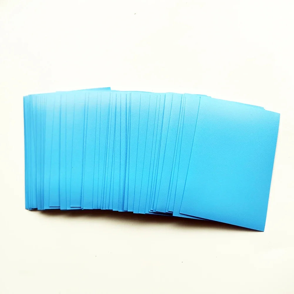 60 PCS Colored Protective Sleeve  62X89