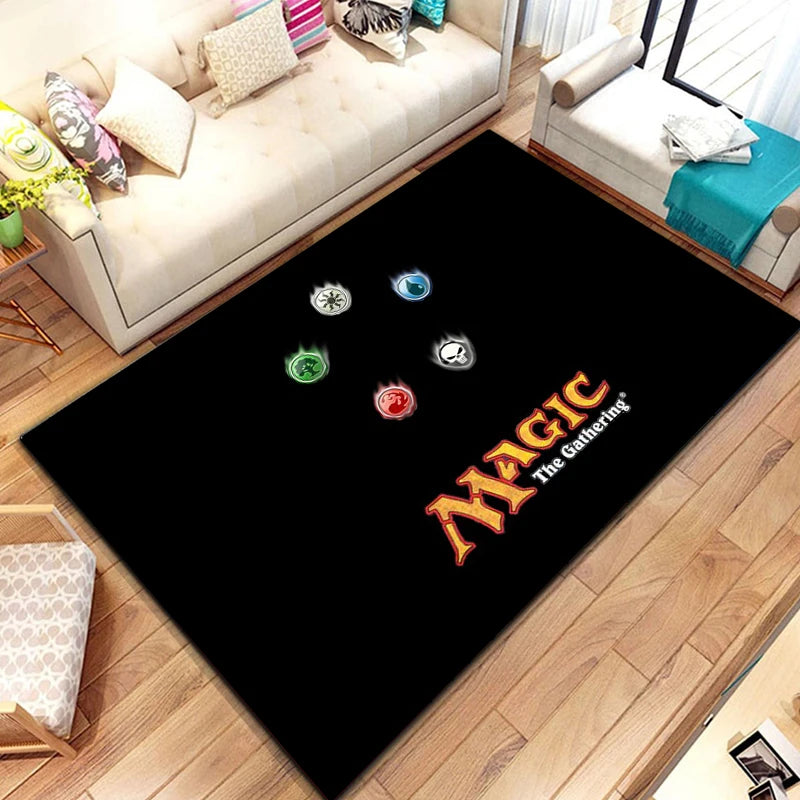 15 Size Gamer MTG Pattern Rug