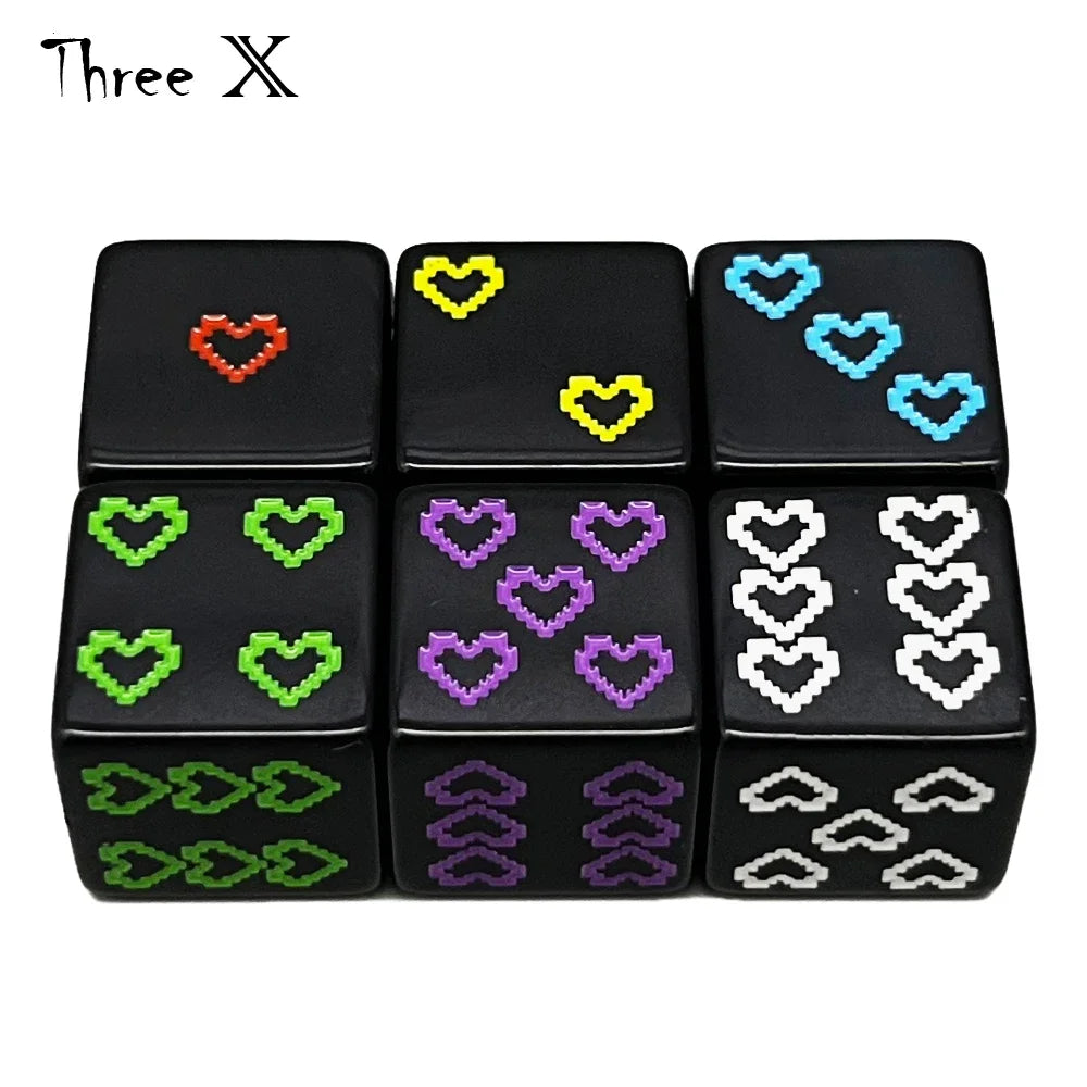 6pcs 18mm Dice Set