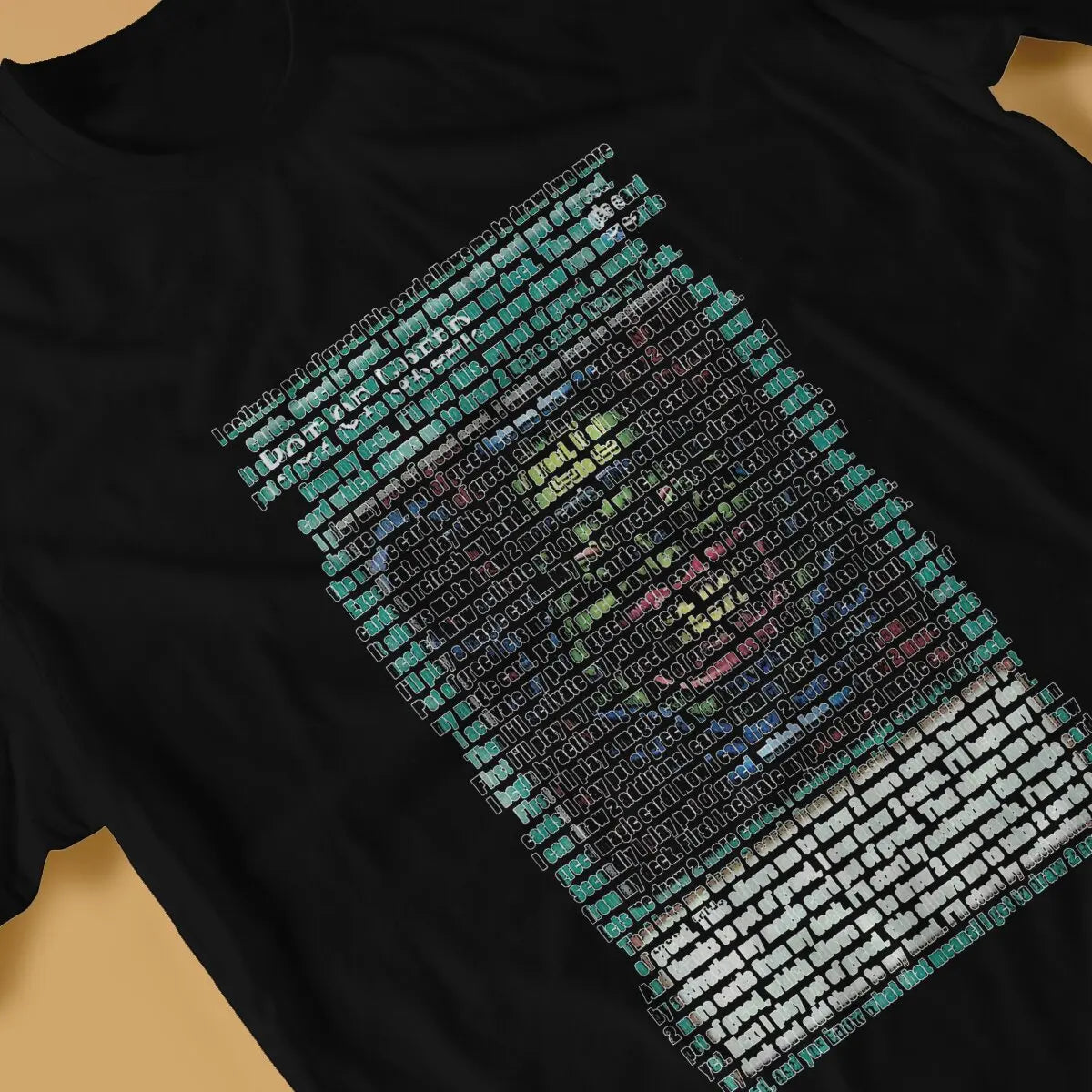 YGO Pot of Greed Word Art T-Shirts