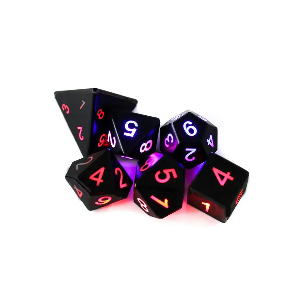 Outdoor Party Vibration Luminous Dice Set Board Game Electronic Dice Electronic Dice Role Playing Game MTG Table Games