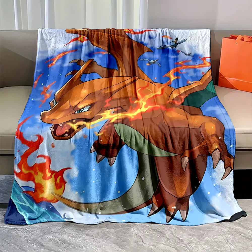 Poke Char Flannel Blanket