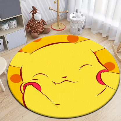 Poke Round Rug