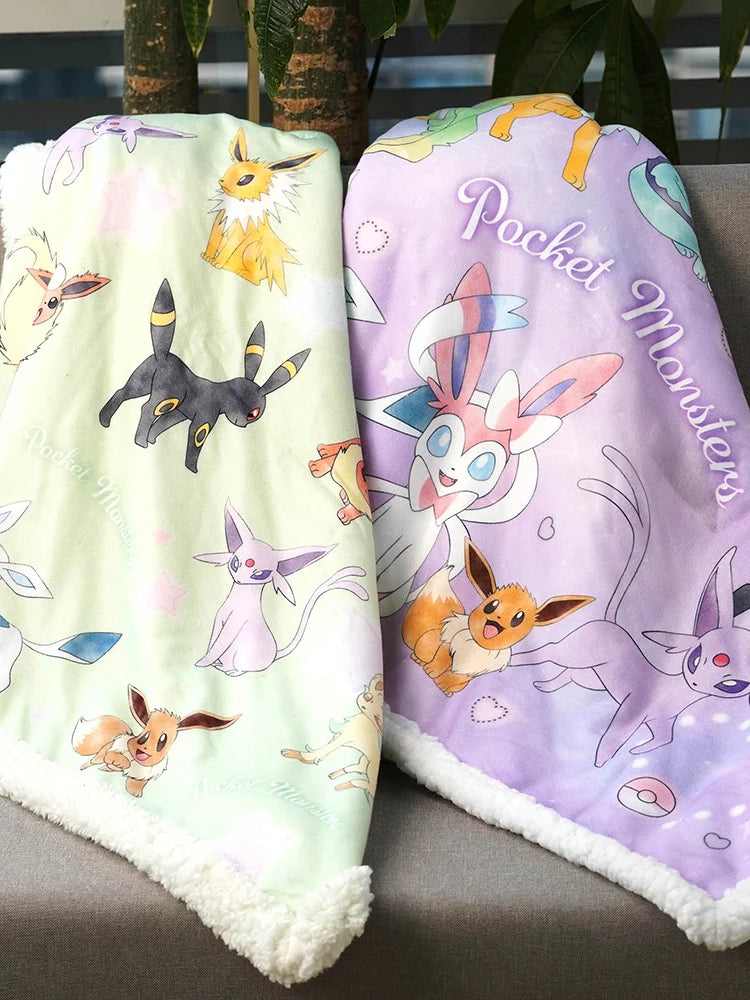 Poke Flannel Blanket