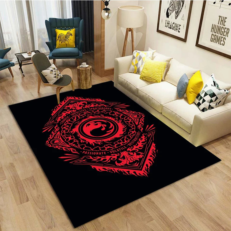 15 Size Gamer MTG Pattern Rug