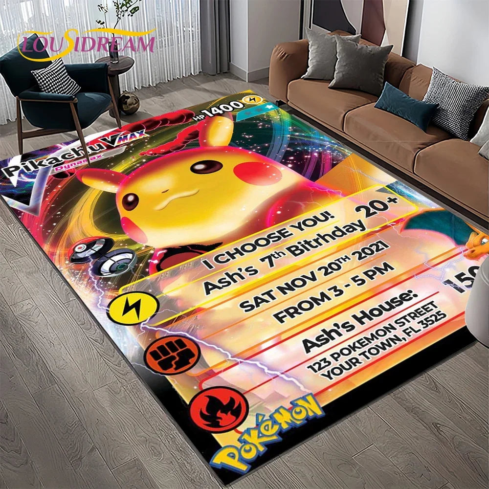 Poke Card Rug