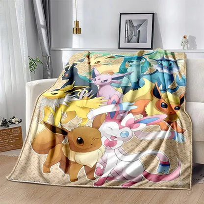 Poke Flannel Blanket