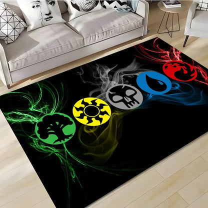 15 Size Gamer MTG Pattern Rug