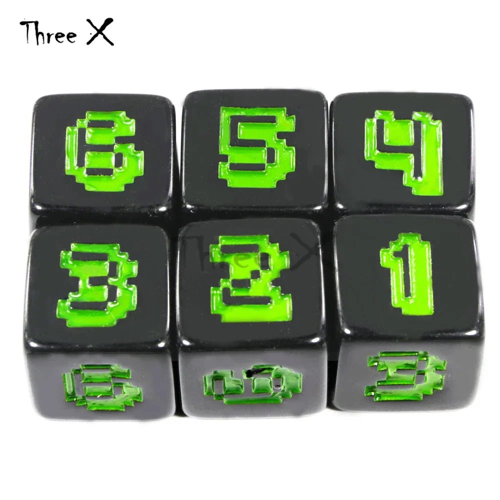 6pcs 18mm Dice Set