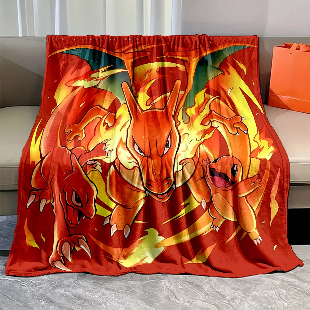 Poke Char Flannel Blanket