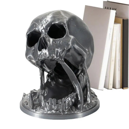 Skull Dice Tower Dice Roller Gold