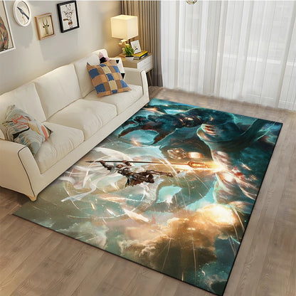 15 Size Gamer MTG Pattern Rug