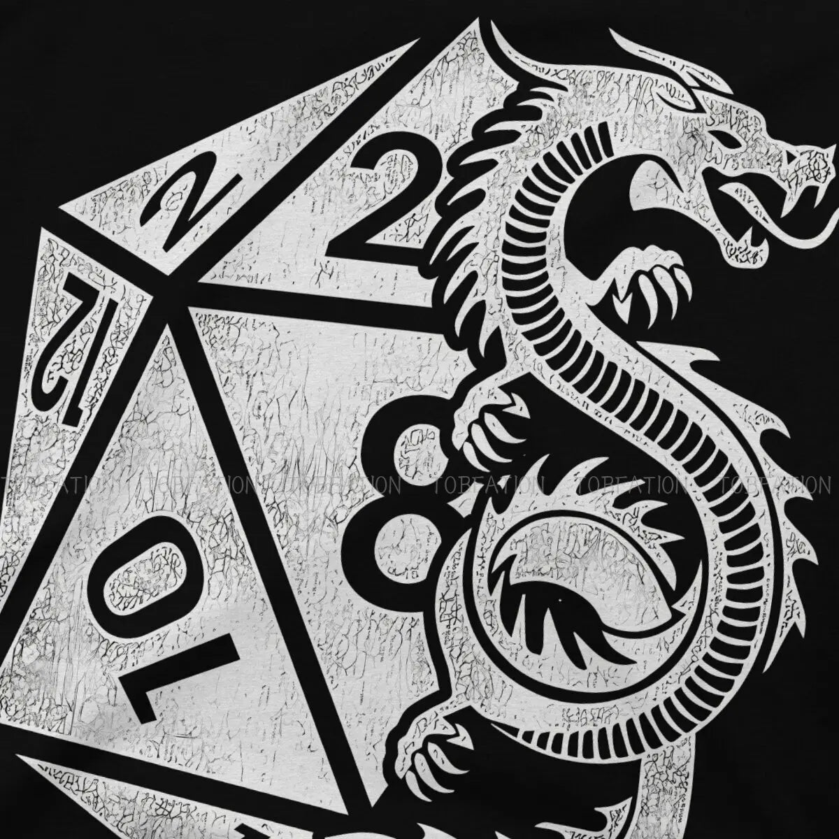 Dragon & Poly Dice D20