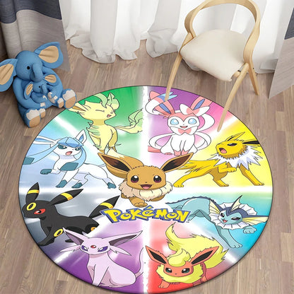 Poke Round Rug