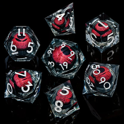 7Pcs Polyhedral Dice Set