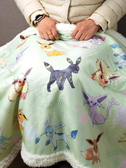 Poke Flannel Blanket