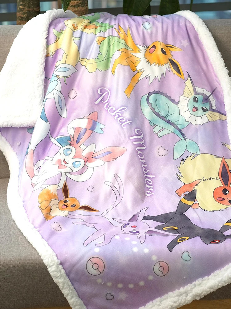 Poke Flannel Blanket