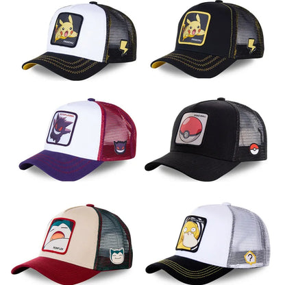 Poke Snapback Trucker Mesh Hat