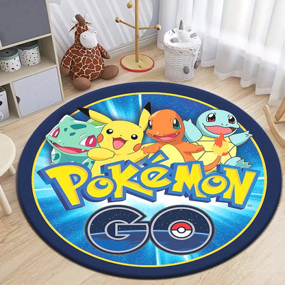 Poke Round Rug