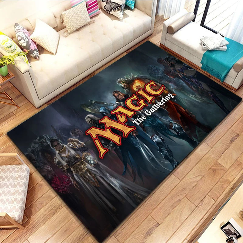 15 Size Gamer MTG Pattern Rug