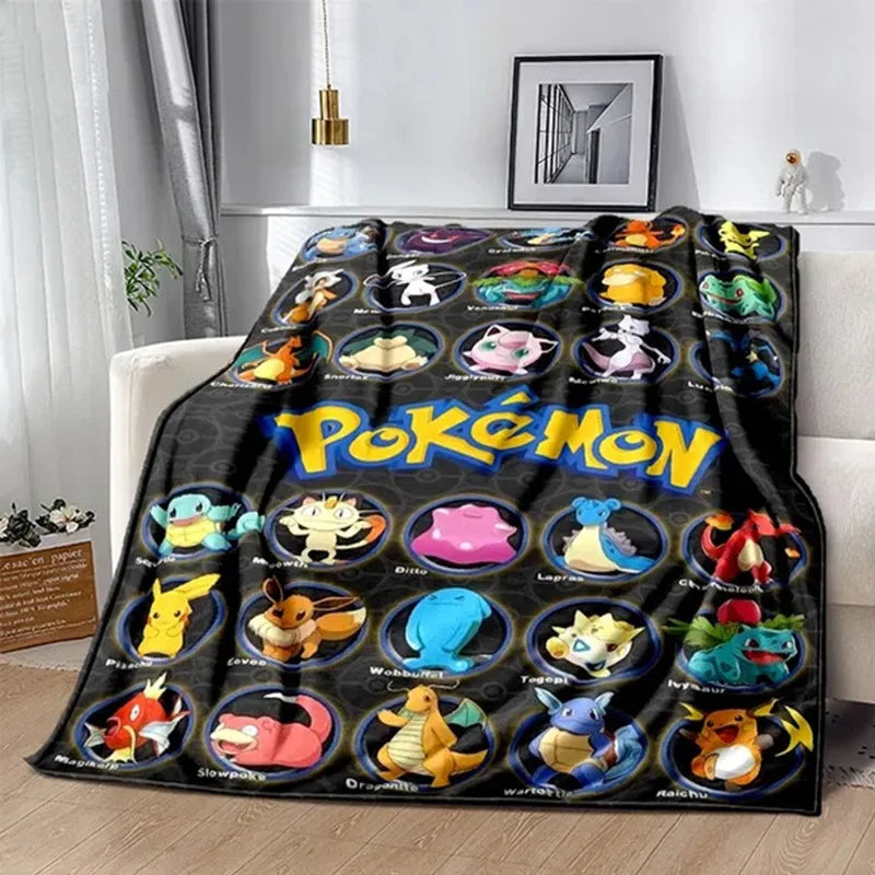 Poke Flannel Blanket