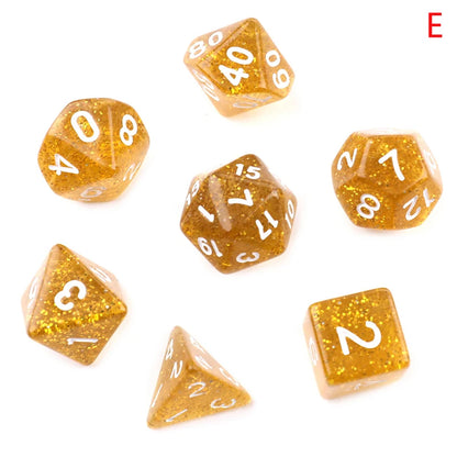 7-Dice  D4 D6 D8 D10 D% D12 D20 
Light Swirls